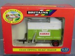 Britains 9566 Claas tipping silage trailer
